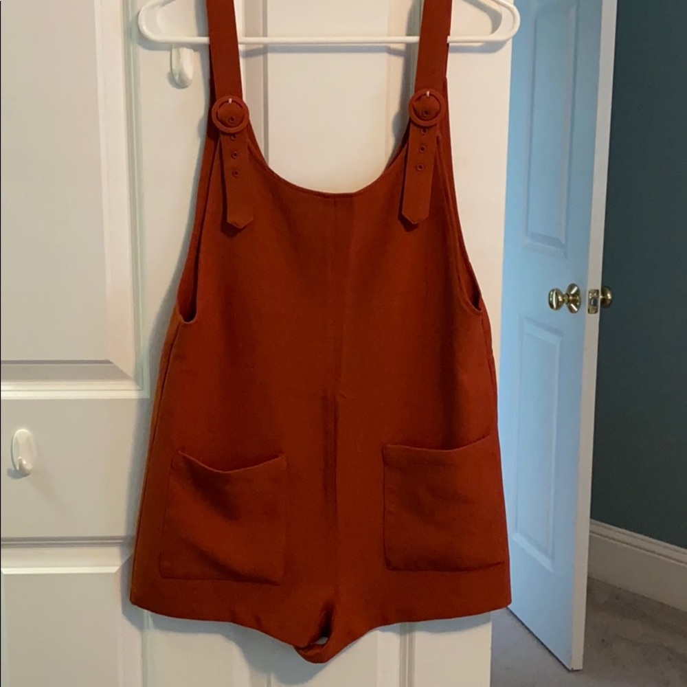 Forever 21 Burnt Orange Romper